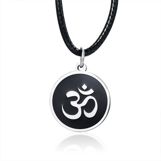 Adjustable OM Necklace Spiritual Jewelry