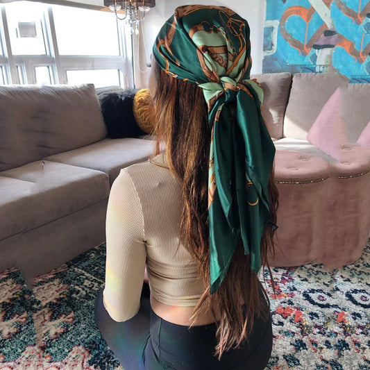 Silk Hair Scarf