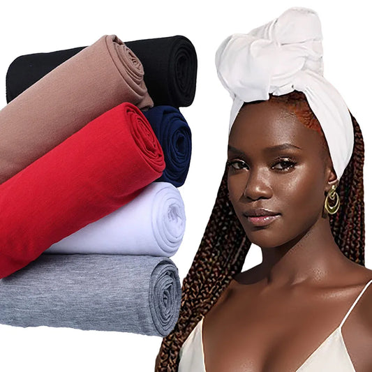 Women’s Stylish Stretch Hijab Turban – Soft Jersey Scarf for Comfortable Sleep and Everyday Wear